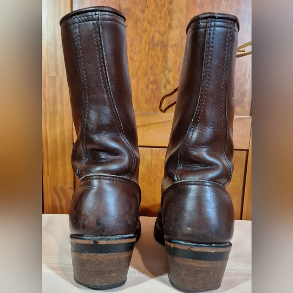 CAROLINA steel-toed oil resistant leather work boots. Size 7 1/2 - Picture 8 of 16